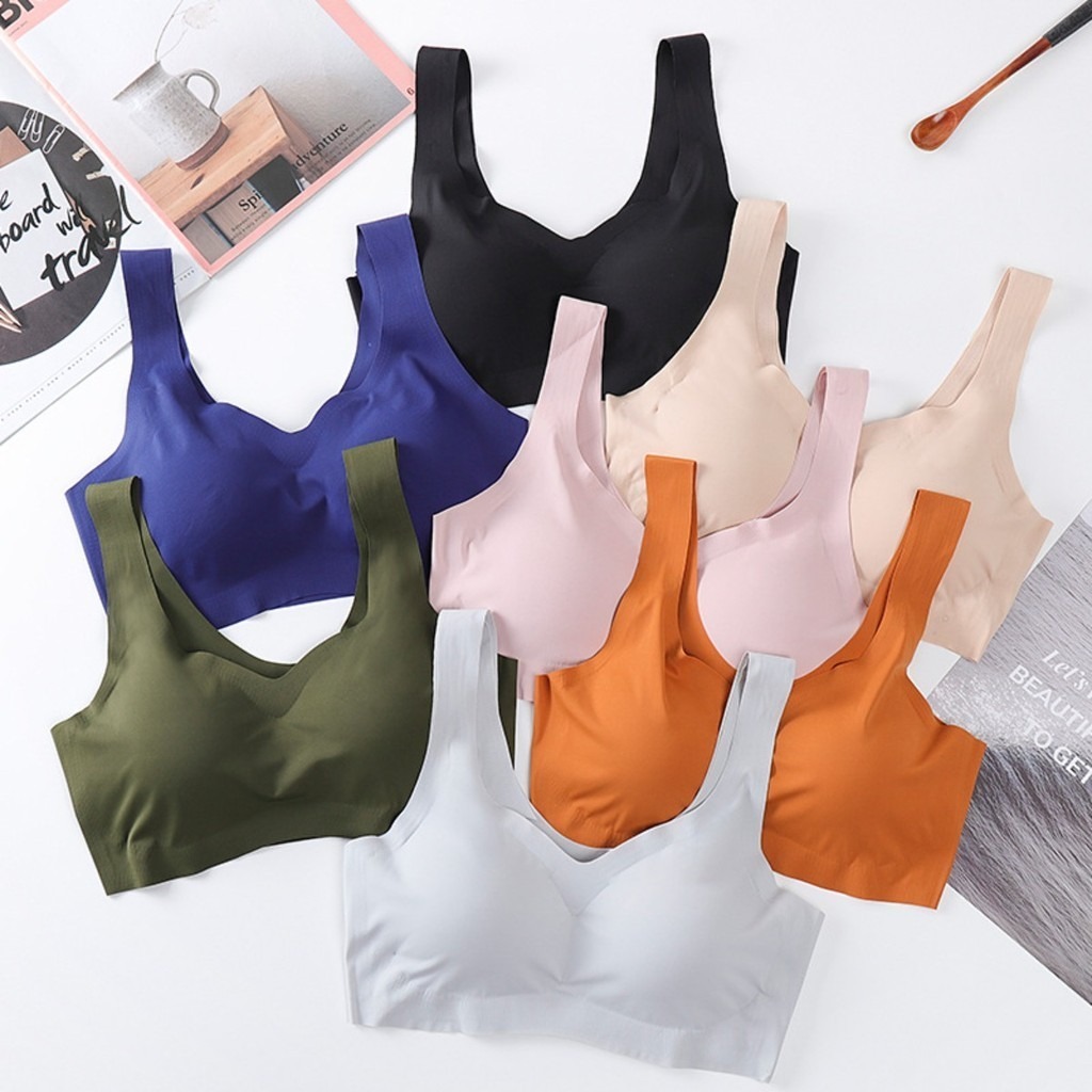 สปอร์ตบราเซ็กซี่3ชิ้นพร้อมแผ่น - Underwire Bra Padded บทวิจารณ์และราคา