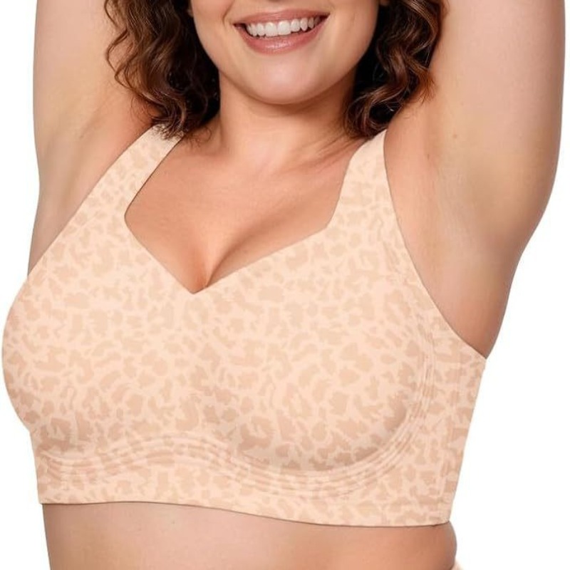 บราเล็ปท์ลายเสือดาว ไม่มีโครง  - Underwire Bra Padded บทวิจารณ์และราคา
