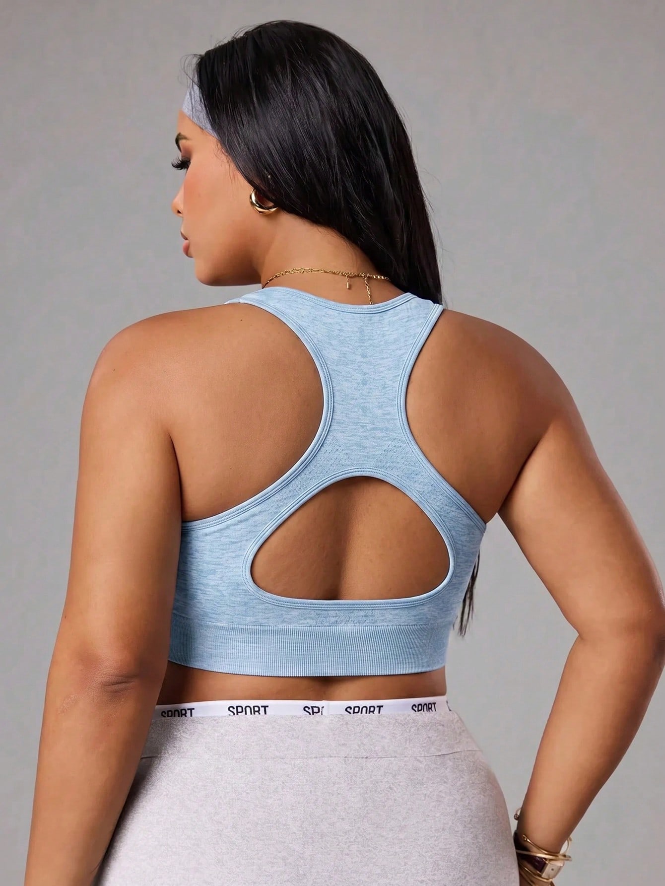 บราสปอร์ตไร้ตะเข็บสำหรับผู้หญิ - Sports Bra Racerback บทวิจารณ์และราคา