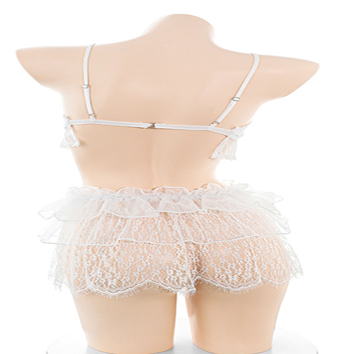 LISM ชุดชั้นในลูกไม้สีหวานสำหร - Lace Bralette Set บทวิจารณ์และราคา