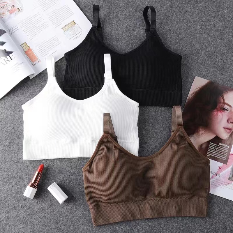 ผู้หญิงไม่มีรอยต่อ Brassiere B - Sleep Bra Bralette บทวิจารณ์และราคา